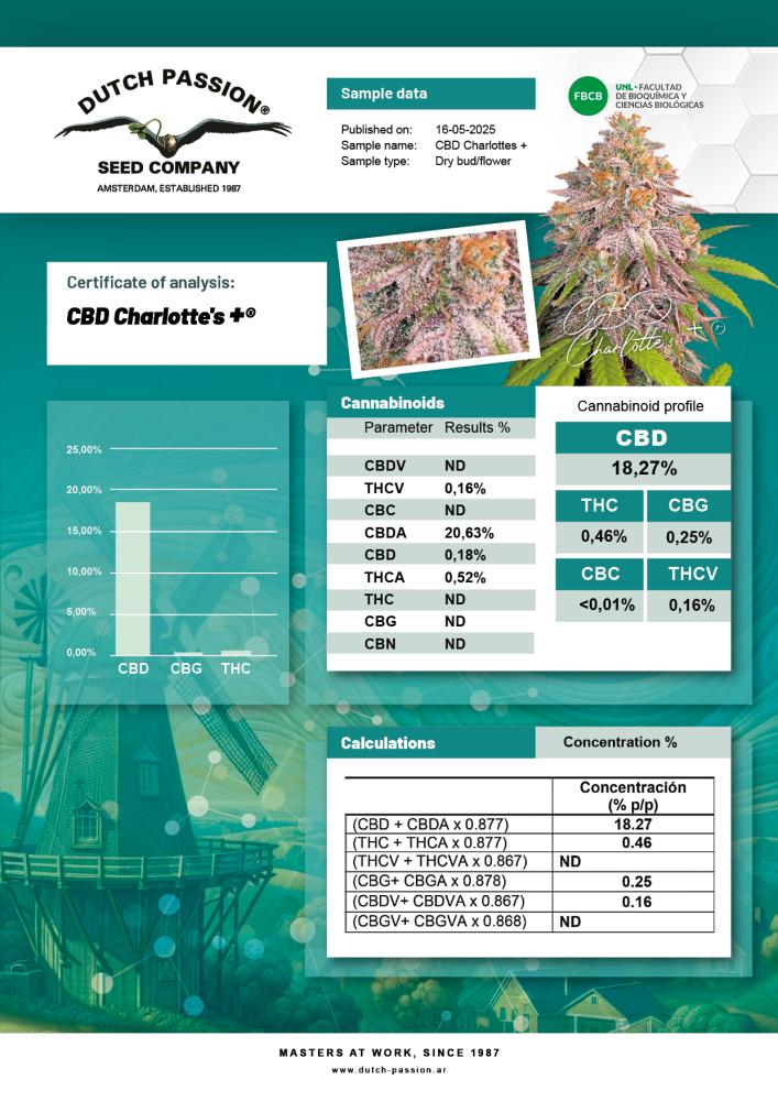 CBD Charlotte's + resultados