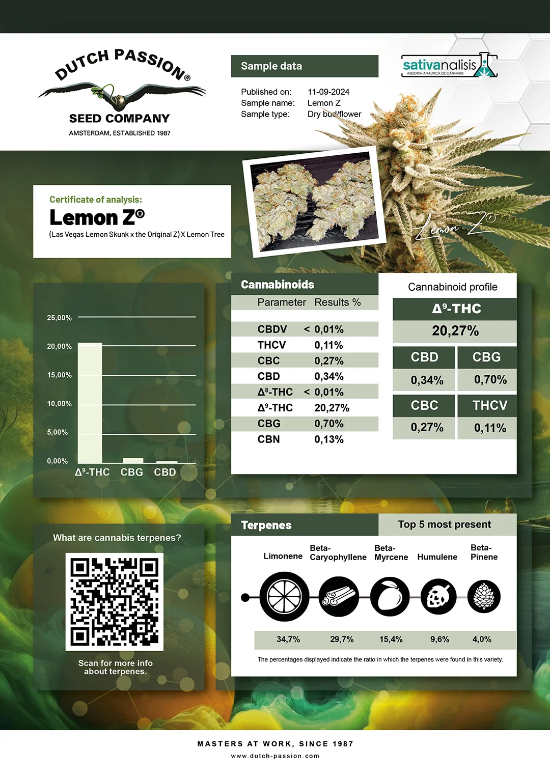 Lemon Z independent lab-test analysis